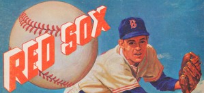 Best Boston Red Sox Art_Vintage Red Sox Art Poster_Charles Kerins artist illustrator_Boston artist